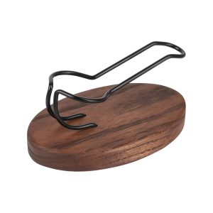 ARCNUEVE Wooden Tobacco Pipe Stand – Minimal Single Pipe Display Holder
